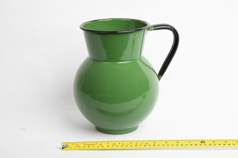 Hospital Jug Enamel in Green